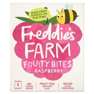 Freddie's Farm Fruit Shapes Raspberry 5x20g