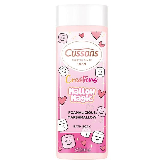 Cussons Creations Mallow Magic Bath Soak, Limited Editions 500ml - gallery image 1