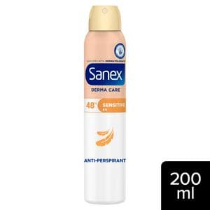 Sanex Derma Care Sensitive 48 Hour Antiperspirant Spray Deodorant 200ml