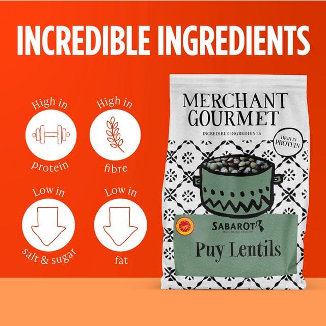 Merchant Gourmet Sabarot Puy Lentils 300g - gallery image 3