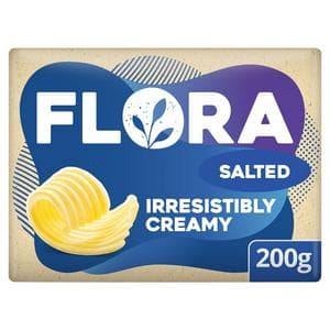 Flora Salted Block Butter Alternative 200g