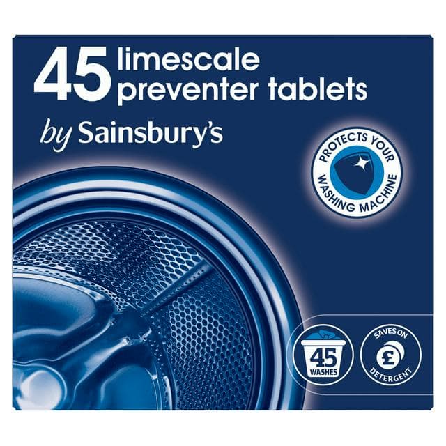 Sainsbury's Limescale Preventer Tablets x45 - gallery image 1