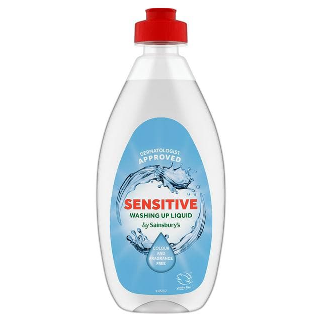 Sainsbury's Sensitive Washing Up Liquid 500ml - gallery image 1