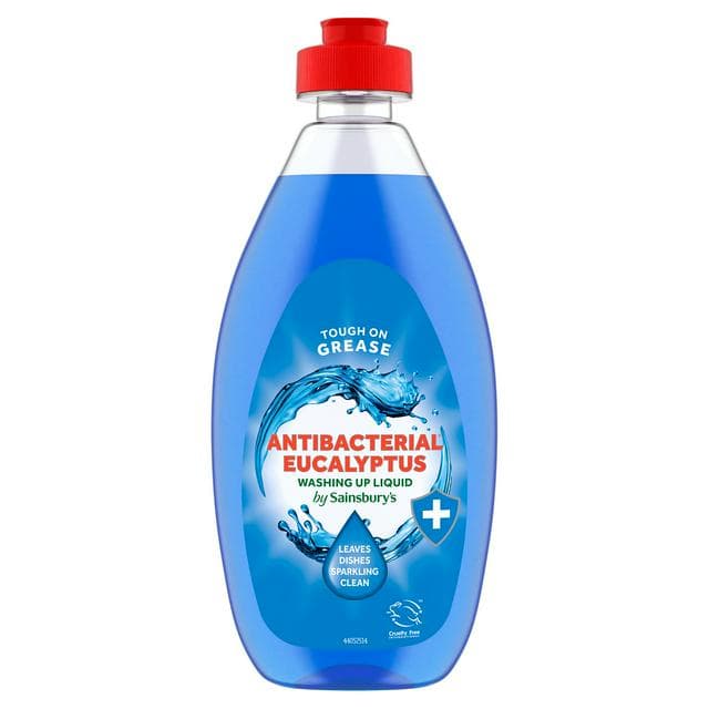 Sainsbury's Antibacterial Eucalyptus Washing Up Liquid 500ml - gallery image 1