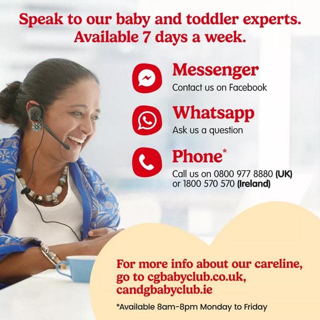 Cow & Gate 2 Follow On Baby Milk Formula Powder From Birth 600g - gallery image 6
