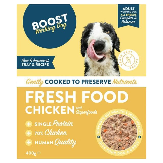 Boost Dog Food Chicken with Seasonal Veg 400g - gallery image 1