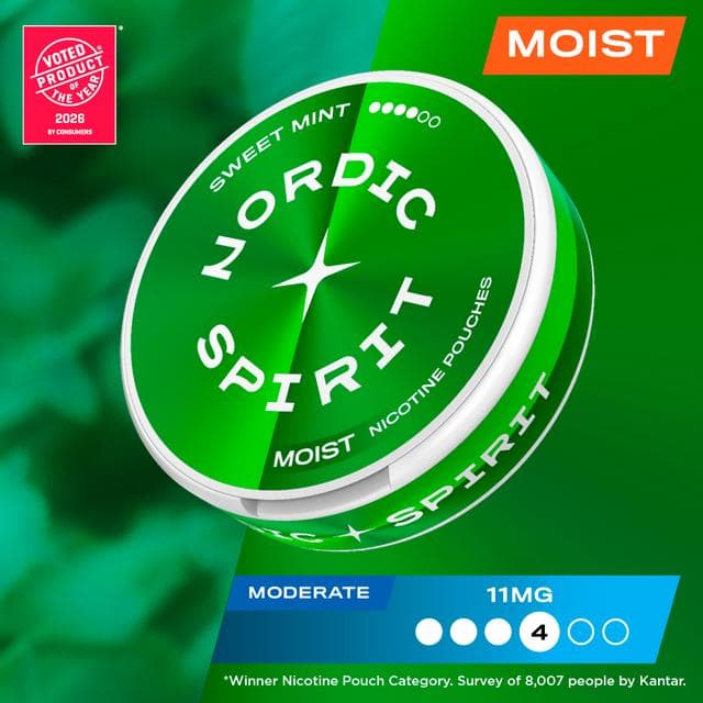 Nordic Spirit Nicotine Pouch Sweet Mint 11mg - gallery image 5