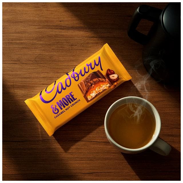 Cadbury Dairy Milk &More Caramel Nut Crunch Chocolate Bar 180g - gallery image 2