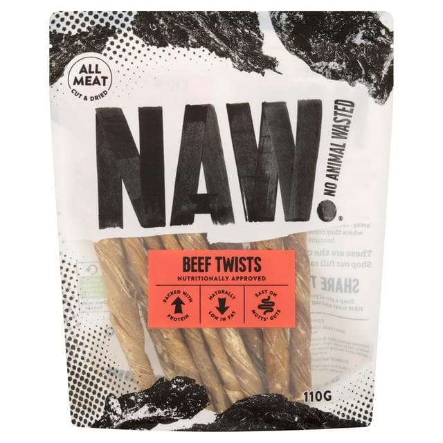 Naw Beef Twists Dog Treat 110g - gallery image 1