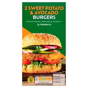 Plant Pioneers Sweet Potato & Avocado Burgers 227g