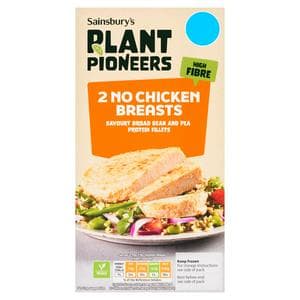Plant Pioneers 2 x No Chicken Breasts 180g