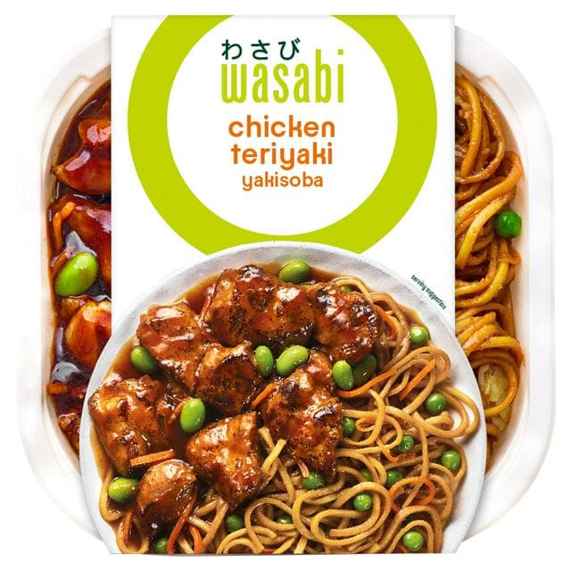 Wasabi Home Bento Chicken Teriyaki with Yakisoba Noodles 430g - gallery image 1