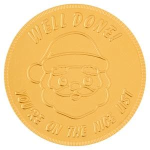 Sainsbury's 58g Solid Milk Chocolate Coin