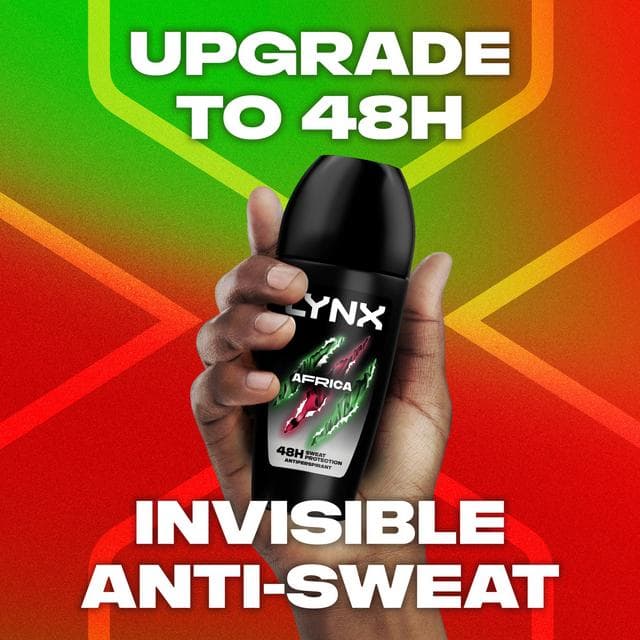 Lynx Africa Roll On Antiperspirant Deodorant 50ml - gallery image 2