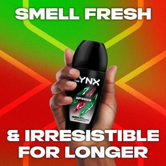 Lynx Africa Roll On Antiperspirant Deodorant 50ml - gallery image 3