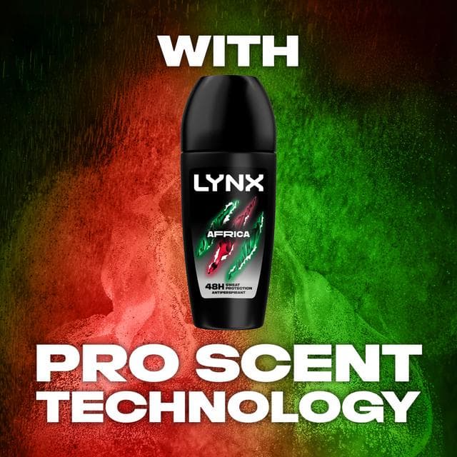 Lynx Africa Roll On Antiperspirant Deodorant 50ml - gallery image 4