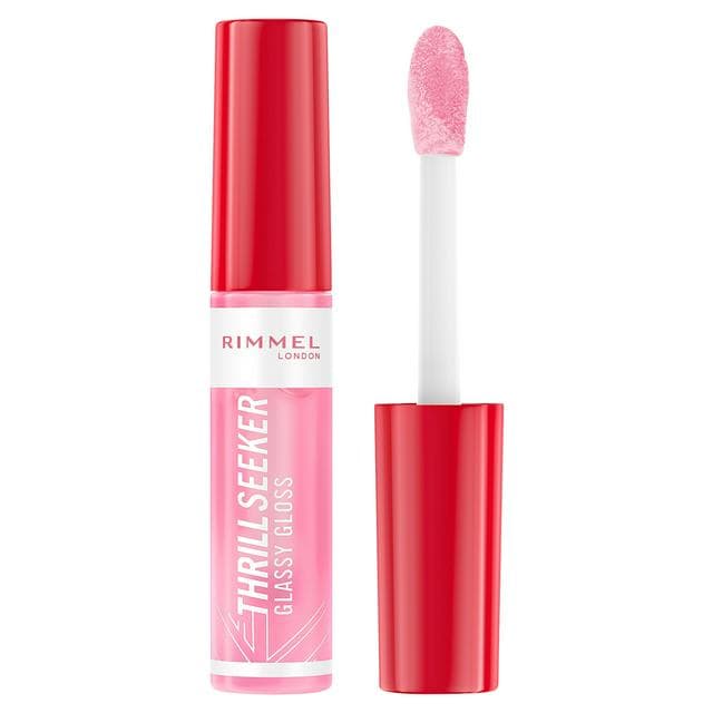Rimmel London Thrill Seeker Glassy Gloss Lip Gloss 150 Pink Candy - gallery image 1