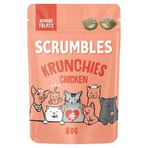 Scrumbles Krunchies Cats Treats 60g