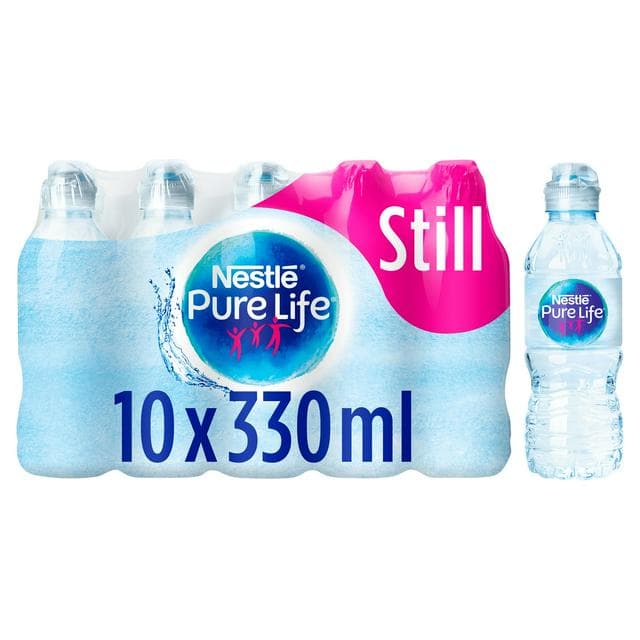 Nestle Pure Life Still Spring Water Sports Cap 10x330ml - gallery image 1