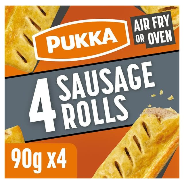 Pukka Sausage Rolls x4 360g - gallery image 1