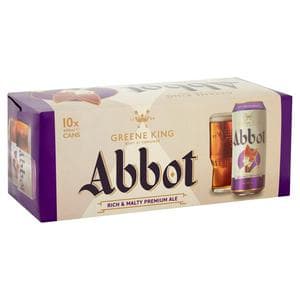 Greene 10 x 440ml King Abbot Rich & Malty Premium Ale Cans