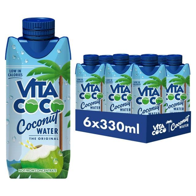 Vita Coco 6 x 330ml The Original Coconut Water - gallery image 1