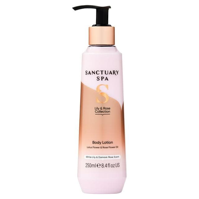 Sanctuary Spa 250ml Lily & Rose Body Lotion - gallery image 1