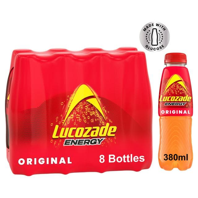 Lucozade Energy Original Multipack 8 x 380ml - gallery image 1