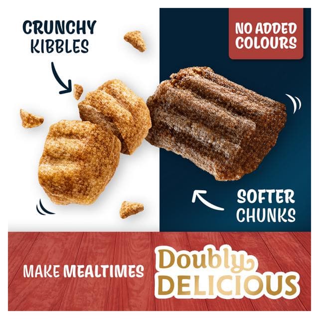 Felix Doubly Delicious Beef Chicken & Vegetables Dry Cat Food 750g - gallery image 3