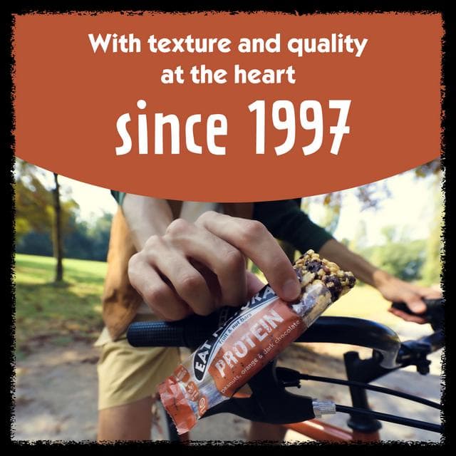 Eat Natural Protein Peanuts Orange Dark Chocolate Fruit & Nut Cereal Bars 3x40g - gallery image 5