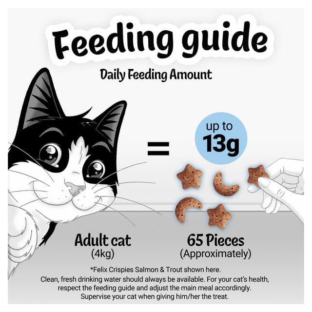 Felix Crispies Salmon & Trout Cat Treats 180g - gallery image 5