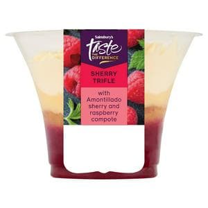 Sainsbury's 135g Sherry Trifle, Taste the Difference