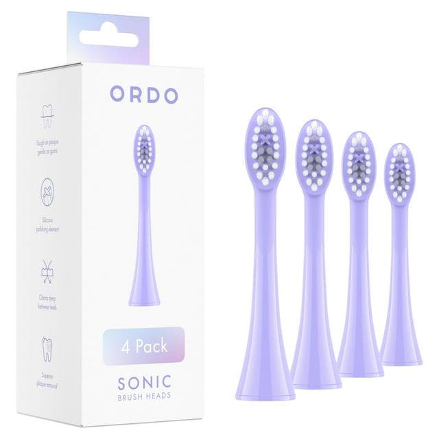 Ordo Sonic Brush Heads Pearl Violet 4pk - gallery image 1