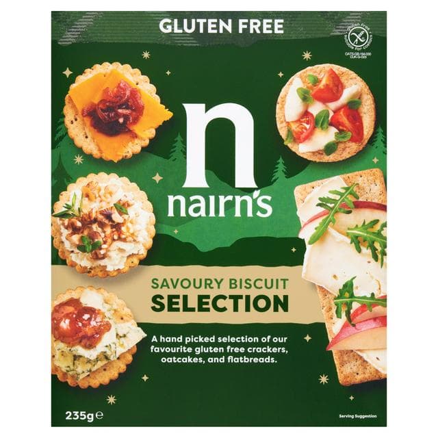 Nairn's Savoury Biscuit Selection 235g - gallery image 1