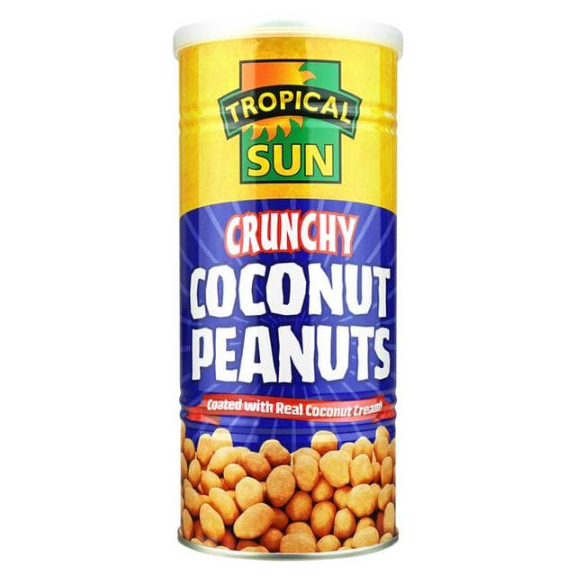 Tropical Sun Crunchy Coconut Peanuts 330g - gallery image 1