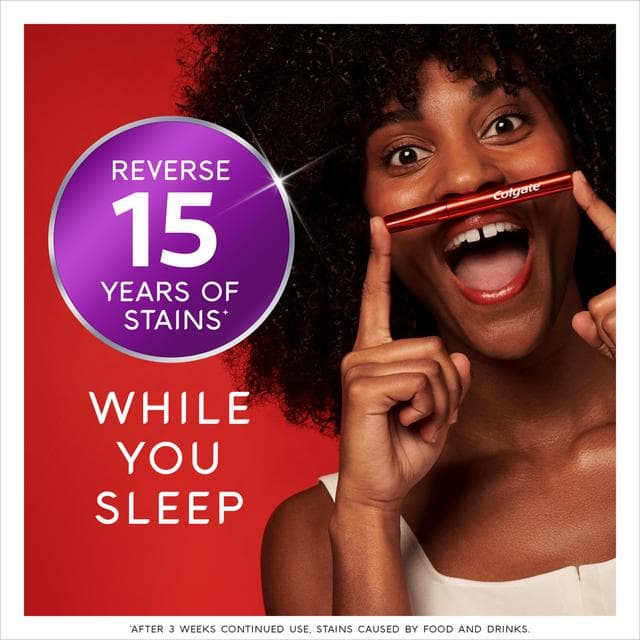 Colgate Max White Overnight Teeth Whitening Serum 2.5ml - gallery image 2
