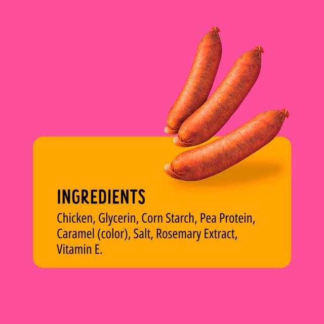 Bonkers BBQ Soft & Chewy Chicken Sausage Flavored Dog Treats Bag 85g - gallery image 6