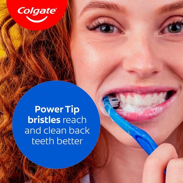 Colgate Premier Clean Medium Toothbrush Pack x2 - gallery image 2