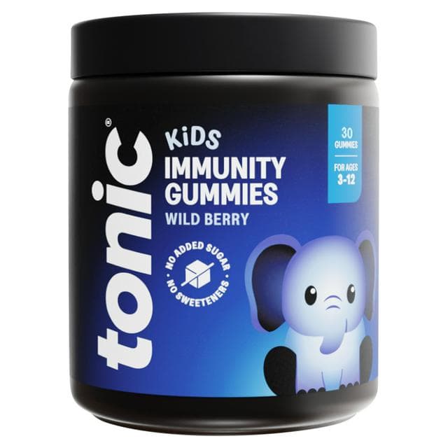 Tonic Health Kids Immunity Max Strength Gummies Natural Wild Berry Flavour Age 4-12 Years x30 - gallery image 1