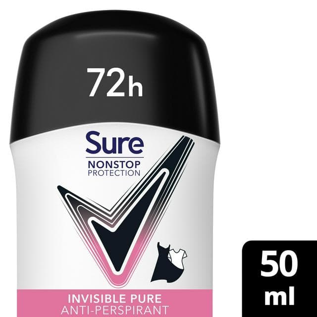 Sure Antiperspirant Invisible Pure Nonstop Protection 50ml - gallery image 1