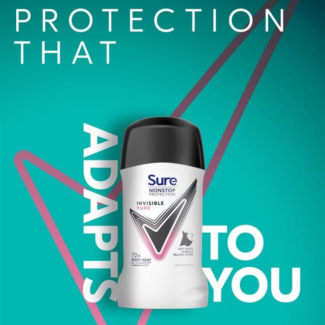 Sure Antiperspirant Invisible Pure Nonstop Protection 50ml - gallery image 2