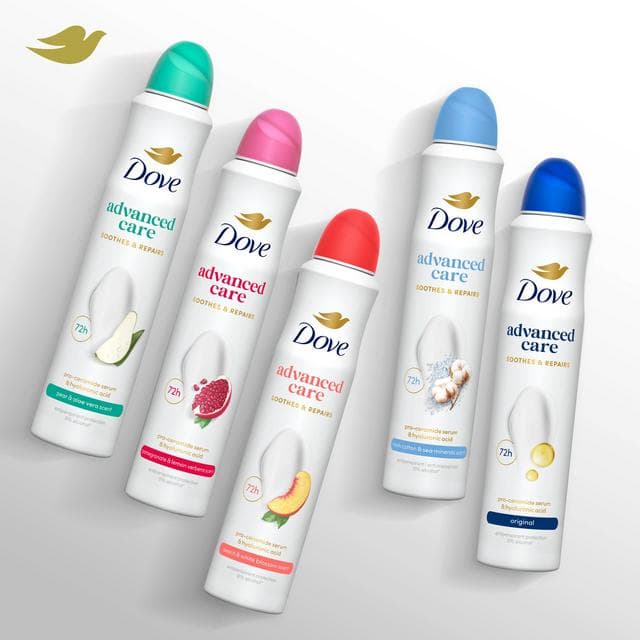 Dove Advanced Care Go Fresh Anti Perspirant Deodorant Peach & White Blossom 200ml - gallery image 6