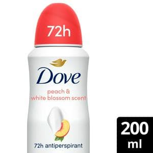 Dove Advanced Care Go Fresh Anti Perspirant Deodorant Peach & White Blossom 200ml