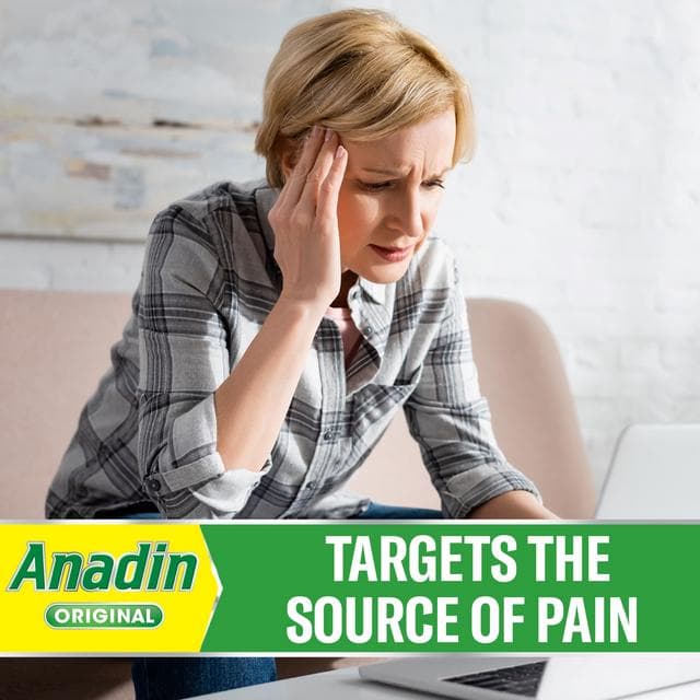 Anadin Original Aspirin & Caffeine Pain Relief Tablets x16 - gallery image 3