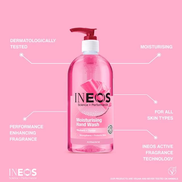 Ineos Rhubarb + Tonka Moisturising Handwash - gallery image 4