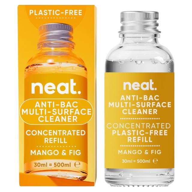 Neat. Anti Bac Multi Surface Cleaner Concentrated Refill Mango & Fig 30ml - gallery image 2