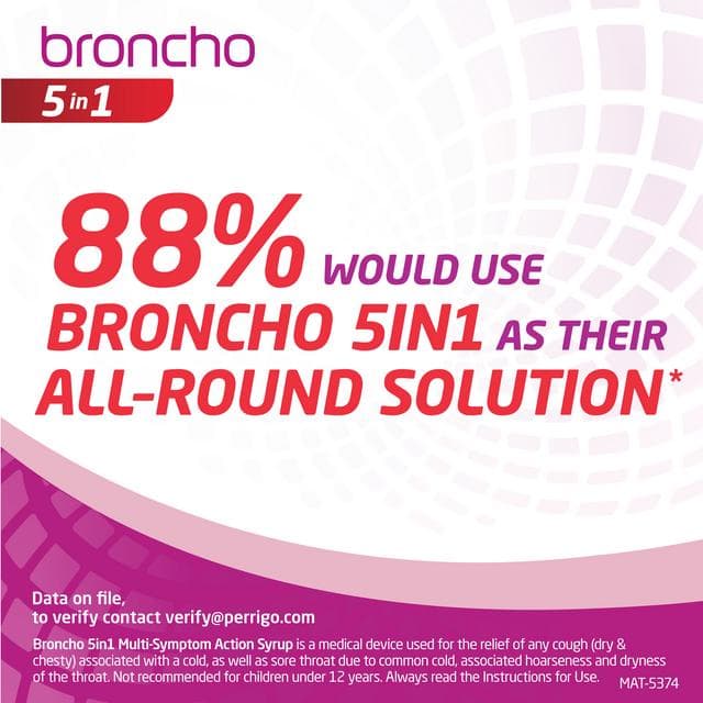 Broncho 5 in 1 Multi Symptom Action Syrup 200ml - gallery image 4