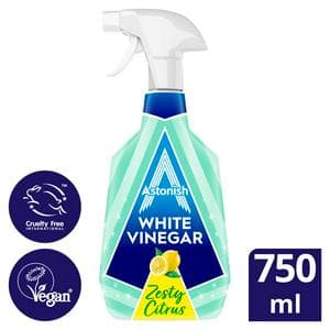 Astonish White Vinegar Multi Purpose Bursting with Zesty Citrus 750ml