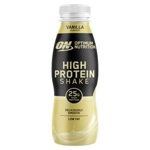 Optimum Nutrition High Protein Shake Vanilla Flavour 330ml