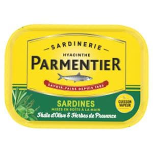 Parmentier Sardines in Olive Oil & Provencal Herbs 135g